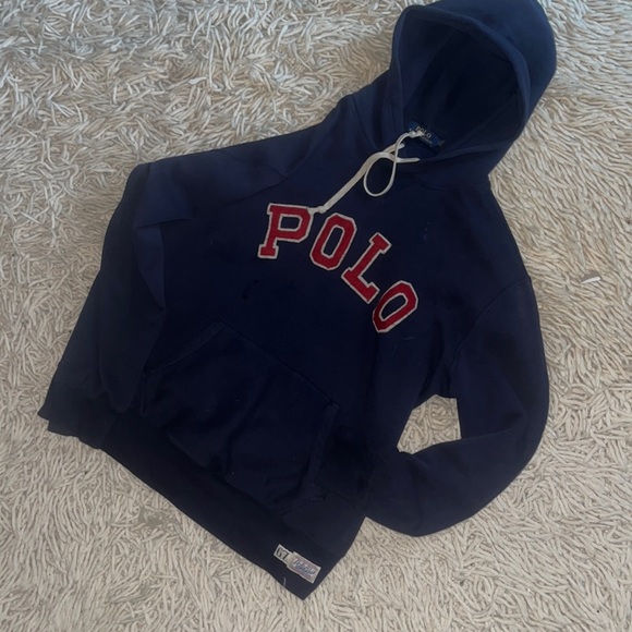 Polo 67 hoodie two layer letters